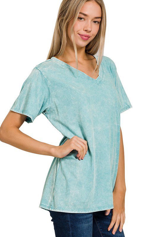 Mineral V - Neck Tees - 2 colors! - FINAL SALE! - The Nines