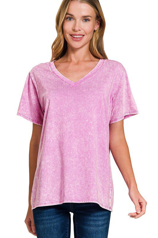 Mineral V - Neck Tees - 2 colors! - FINAL SALE! - The Nines