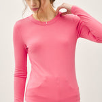Soft Layering Basic Long Sleeve Tops - 2 Colors! - The Nines