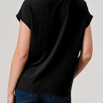 Tie Front Vneck Top - 2 Colors! - The Nines