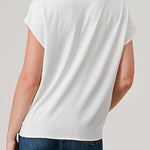 Tie Front Vneck Top - 2 Colors! - The Nines