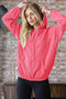 Ribbed Elastic Waist Hoodie- 5 Colors