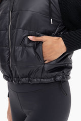 Mono B Puffer Sweater Sleeve Jackets - 2 colors