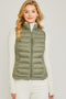 Lightweight Padded Puffer Vests - 5 Colors!