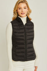 $25 Doorbuster - Lightweight Padded Puffer Vests - 5 Colors! - FINAL SALE