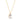 Pear Shaped Solitaire Necklace - Gold - The Nines