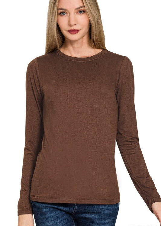 Buttery Soft Layering Long Sleeve - 2 colors! - The Nines