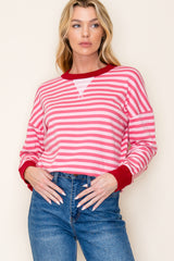 Sweet Like Candy Striped Pullovers - 2 Colors!