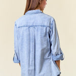 Light Wash Chambray Button Down - The Nines