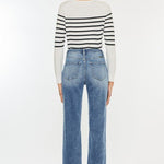 Kan Can dark Wash Slim Straight Jeans - The Nines