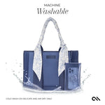 Case - Mate Something Navy Jelly Tote Bag - The Nines