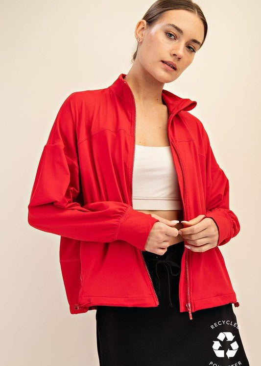 Buttery Soft Active Zip Up Jacket - 5 Colors! - The Nines