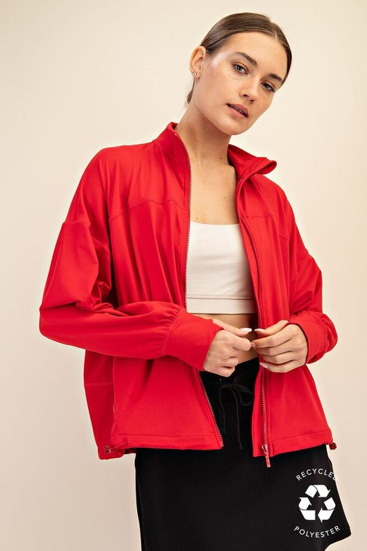 Buttery Soft Active Zip Up Jacket - 5 Colors! - The Nines