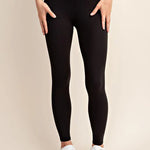 Buttery Soft No Pocket Full Length Leggings - The Nines