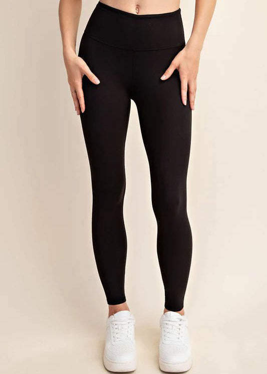 Buttery Soft No Pocket Full Length Leggings - The Nines