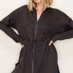 French Terry Duster Hoodie Jacket - The Nines