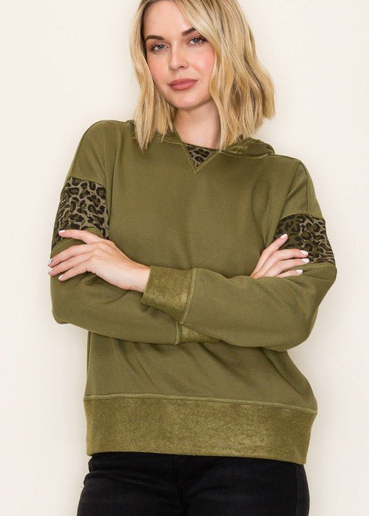Animal Detail French Terry Pullovers - 2 Colors! - The Nines