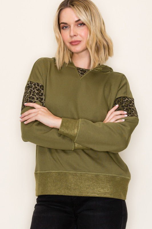 Animal Detail French Terry Pullovers - 2 Colors! - The Nines