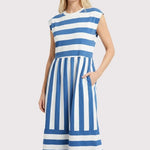 Ruby Striped Pocket Midi Dress - 2 colors! - The Nines