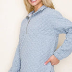 Quilted Half Zip - The Nines