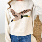 Flying Mallard Sweater - The Nines
