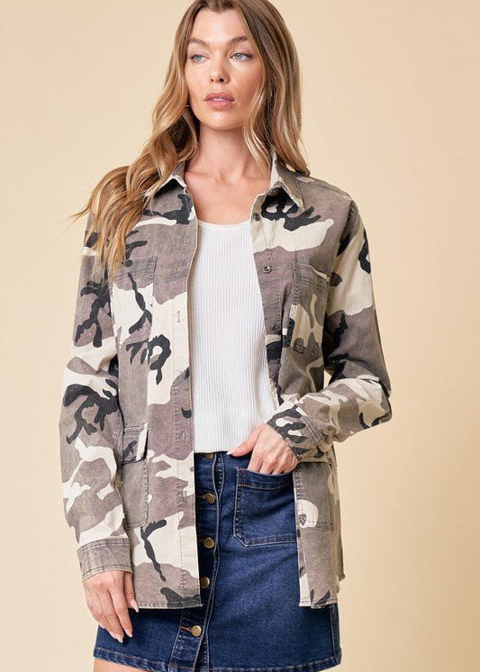 Camo Smoke Jacket - The Nines
