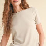Ribbed Basic Tee - 3 colors! - The Nines