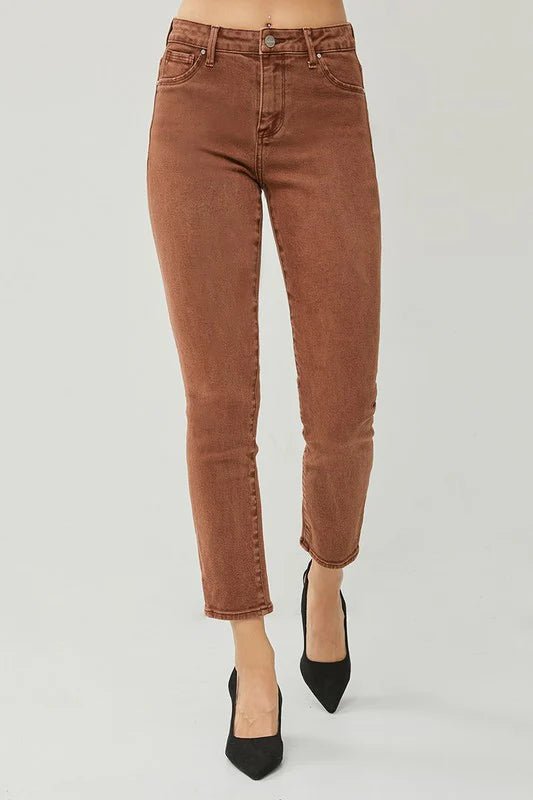 Risen Espresso Skinny Jean - FINAL SALE! - The Nines