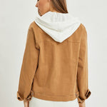 Risen Mocha Hooded Jacket - The Nines