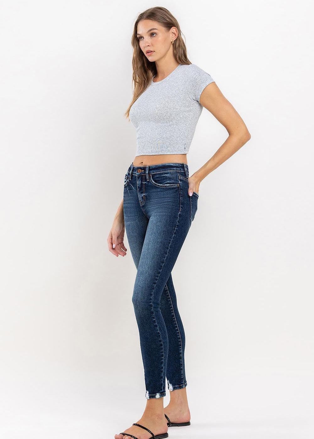 Vervet High Rise Skinny - FINAL SALE - The Nines