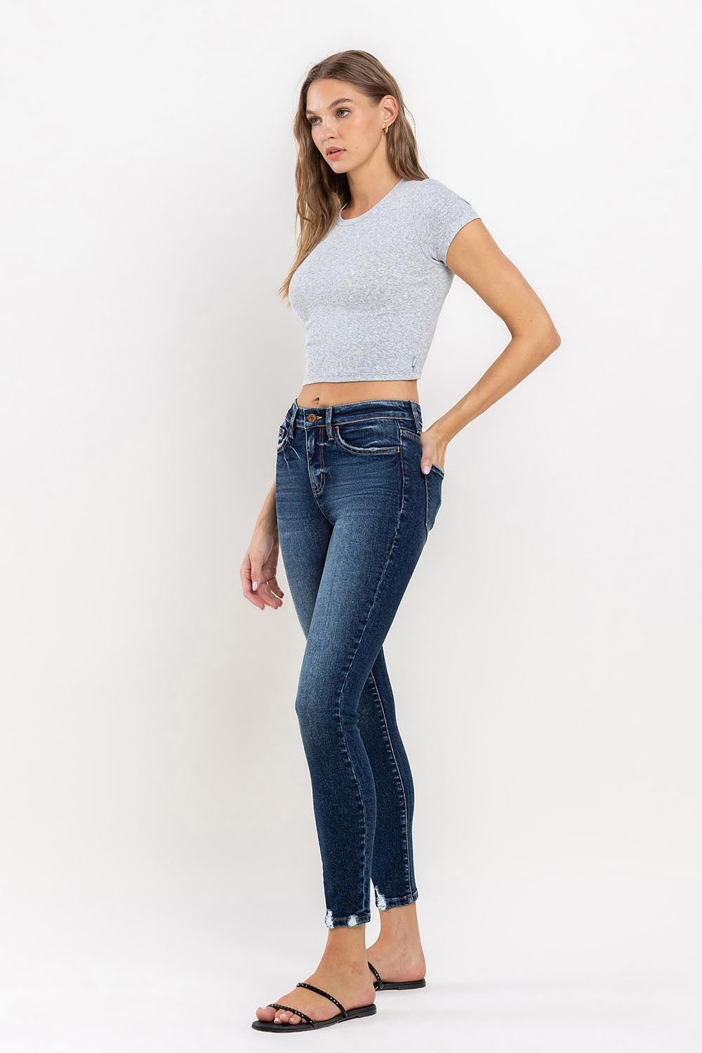 Vervet High Rise Skinny - FINAL SALE - The Nines