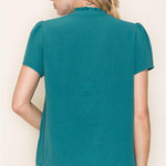 Button Front Blouse - 3 colors! - The Nines