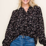 Treasured Moments Floral Tops - 2 Colors! - The Nines