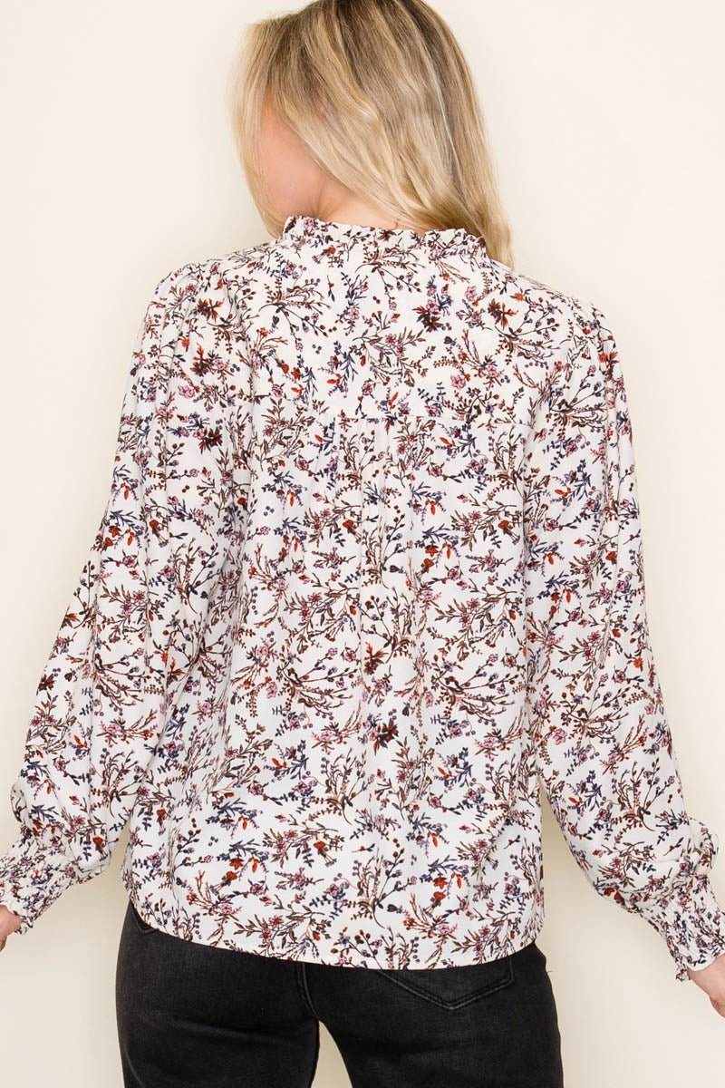 Treasured Moments Floral Tops - 2 Colors! - The Nines
