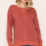 Ribbed Contrast Top - 3 colors! - The Nines