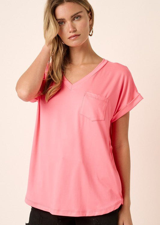 Buttery Soft Pocket Tees - 3 colors! - The Nines
