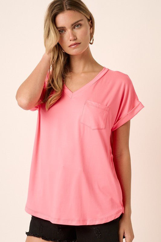 Buttery Soft Pocket Tees - 3 colors! - The Nines