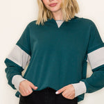 Hadley Hunter Green Hooded Sweatshirt - The Nines