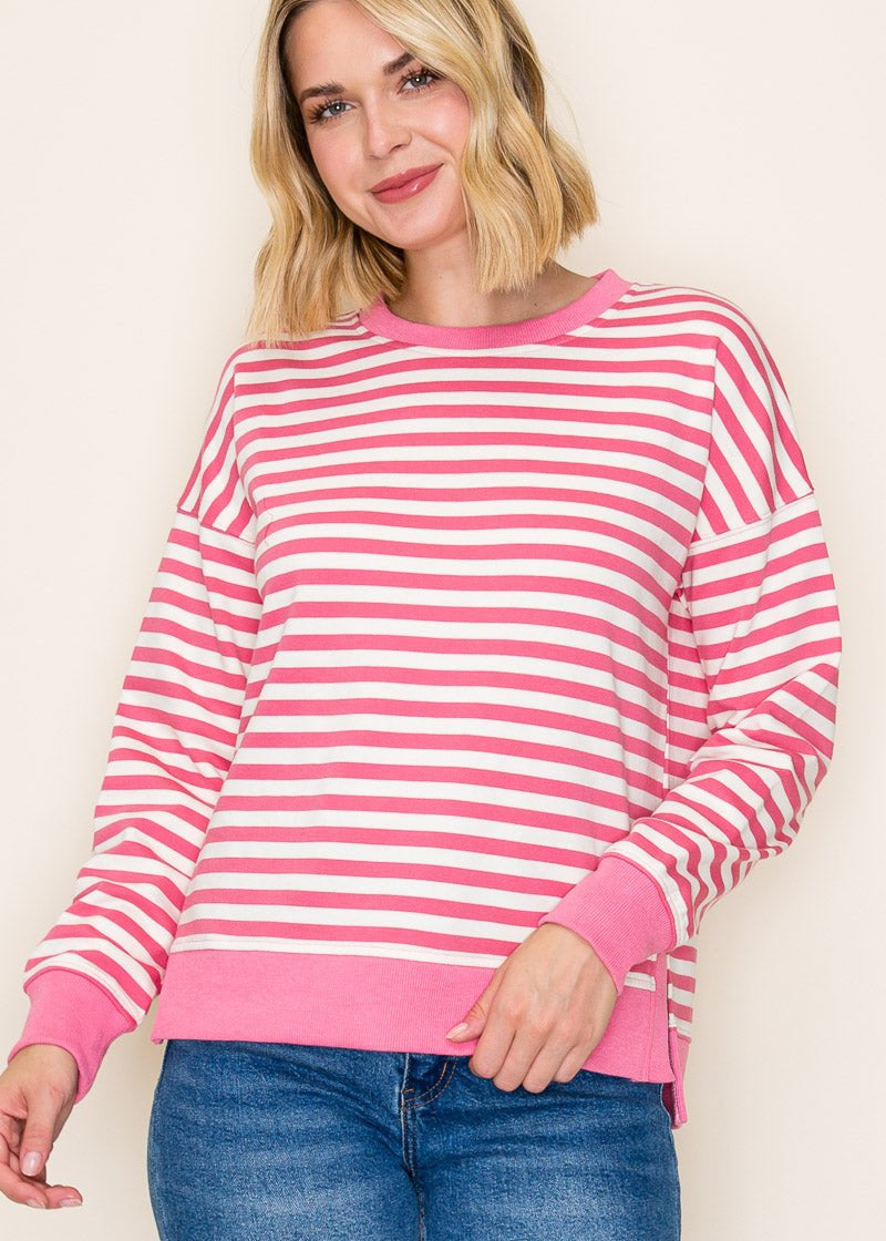 Striped Pullover - 2 colors! - The Nines