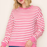 Striped Pullover - 2 colors! - The Nines
