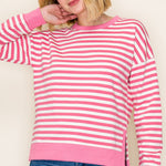 Striped Pullover - 2 colors! - The Nines