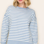 Striped Pullover - 2 colors! - The Nines