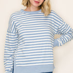 Striped Pullover - 2 colors! - The Nines