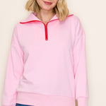 Emily Colored Zip Sweatshirt - 2 Colors! - The Nines