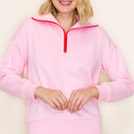 Emily Colored Zip Sweatshirt - 2 Colors! - The Nines