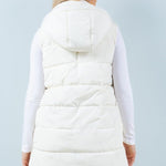 Long Side Zip Puffer Vests - 2 Colors! - The Nines