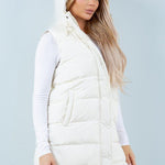 Long Side Zip Puffer Vests - 2 Colors! - The Nines