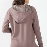 Mocha Butter Fleece Hooded Pocket Cardigan - The Nines