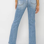 Risen Ankle Slim Straight Jeans - FINAL SALE! - The Nines
