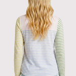 Multicolor Striped Lightweight Long Sleeve - The Nines